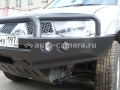 Передний силовой бампер для Mitsubishi L200 2006- с оптикой для MITSUBISHI