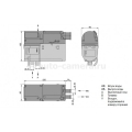 Жидкостный отопитель Eberspacher HYDRONIC D4W SC (дизельный компактный)